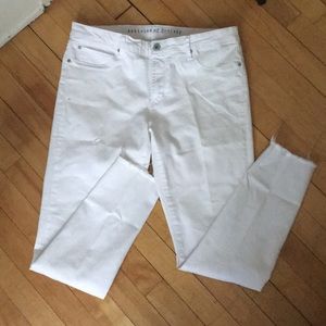 White jeans